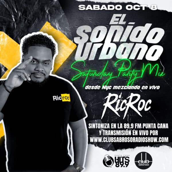 Saturday Party Mix 89.9 Punta Cana (10/08/2022)