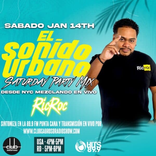 Saturday Party Mix 89.9 Punta Cana (01/14/2023)