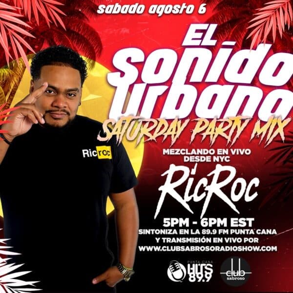 Saturday Party Mix 89.9 Punta Cana (08/06/2022)