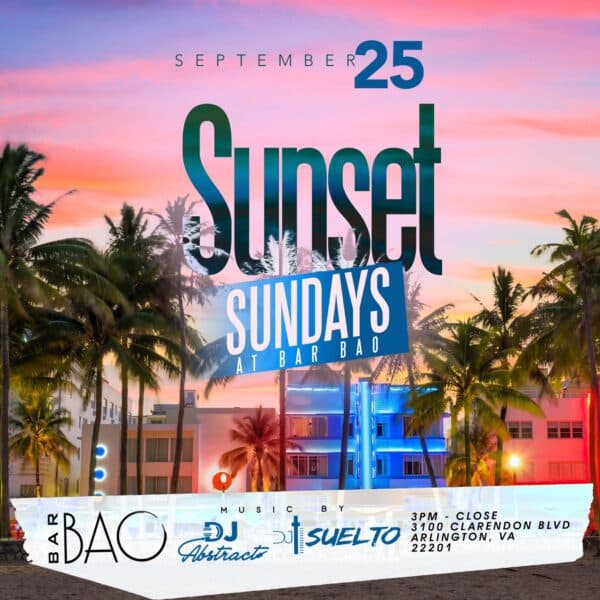 Open Format Set at Sunset Sundays Bar Bao VA (9/25/22)